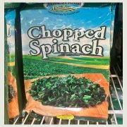 Shopped Spinach